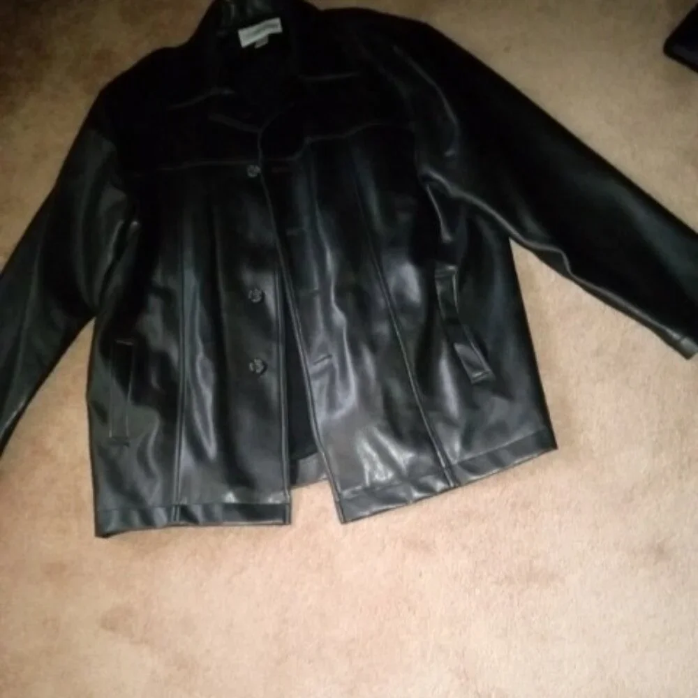 Imitation leather jacket - Picture 1 of 1